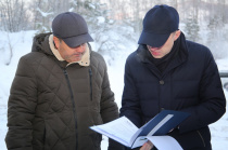 Глава района Р.В. Птицын принял участие во внеплановом посещении  полигона для жидких и твердых отходов в селе Черемшанка