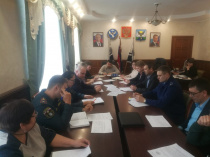 Под председательством Главы района Р. Птицына состоялось заседание Комиссии по чрезвычайным ситуациям 