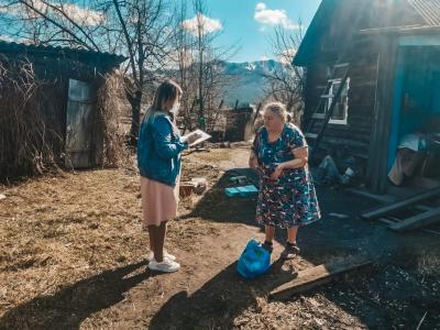 В Майминском районе работает волонтёрский штаб