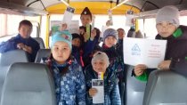 Сотрудники Госавтоинспекции провели акцию «Помни о ПДД!» для школьников Онгудайского района