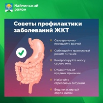 24-30 ноября — Неделя профилактики заболеваний ЖКТ