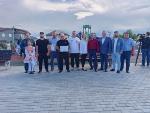 Новая спортивно-игровая площадка открыта в Майме
