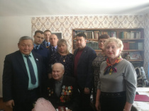 Участник Великой Отечественной войны Павел Артемьевич Глуховских празднует сегодня свой 97 день рождения