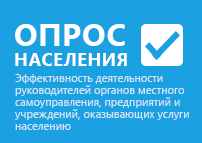 Интернет-опросе по оценке эффективности деятельности органов местного самоуправления