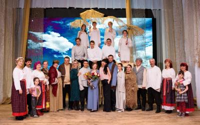 10 лет со дня создания «народного» самодеятельного коллектива Республики Алтай любительского театра «СОВА»