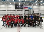 Команда "Ирбис" - победитель Новогоднего Кубка по хоккею с шайбой 