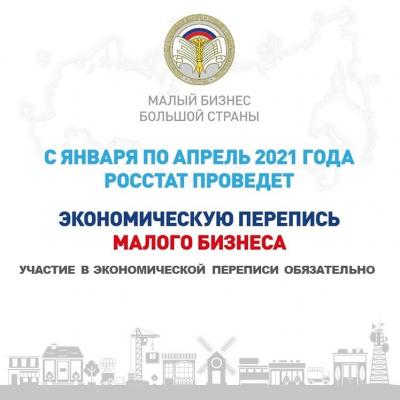 О ходе сплошного федерального статистического наблюдения за деятельностью субъектов малого и среднего предпринимательства по итогам за 2020 год